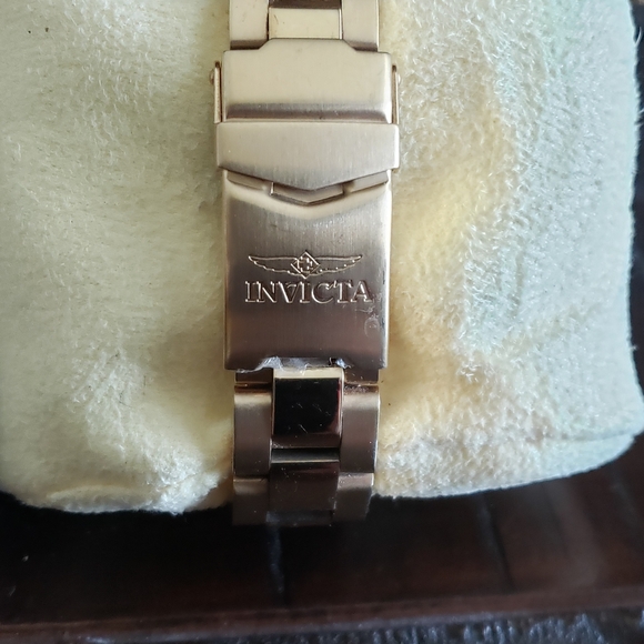 Invicta Gold and Black Watch with Bold Dial main image 4